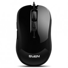 SVEN Mouse <RX-520S Black> (RTL) USB 6btn+Roll