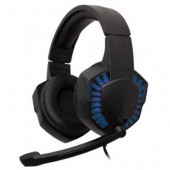 Наушники с микрофоном Ritmix RH-562M Gaming Blue (с регуляторомгромкости, шнур 1.8м)