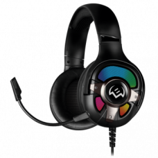 Наушники с микрофоном SVEN AP-U1100MV <Black> (7.1, с регулятором громкости, шнур 2.2м, USB)