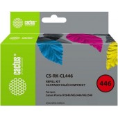 Заправочный комплект Cactus CS-RK-PG445-CL446 C/Y/M/B (5x30мл) для Canon Pixma MP230/240/250/270/490,MX320/410