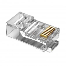 Vention <IDAR0-10> RJ-45 Коннектор экранированный Кат.5 (уп-ка 10шт)