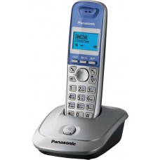 Panasonic KX-TG2511RUS <Silver-Blue> р/телефон (трубка с ЖК диспл.,DECT)