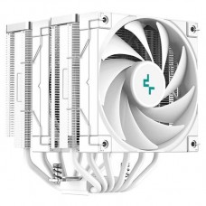 Кулер DeepCool AK620 WH (R-AK620-WHNNMT-G-1) LGA1700/1200/115X/AM5/AM4 / DUAL Fan 120mm / 6 TT / TDP 260W