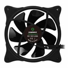 Вентилятор GameMax FN12Rainbow-N (3пин, 120x120x25mm, 25дБ, 1100об/мин)