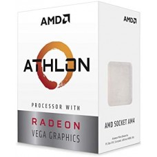 Процессор Socket-AM4 AMD Athlon 3000G (YD3000C6M2OFH) 3.5 GHz/core 2/4 1+4Mb/35W/Vega 3 Graphics (oem)