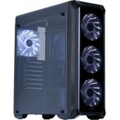 Корпус ATX Без БП Zalman i3 EDGE (Боковое окно-акрил, 2xUSB 2.0, 1xUSB-A 3.2 5Гбит/с, 4x120mm FAN с контроллером вращения, HD Audio+Mic, VGA MAX 360mm, CPU MAX 156mm, пылевые фильтры) Black