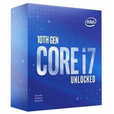 Процессор Socket-1200 Intel Core i7-10700KF 8C/16T 3.8/5.1GHz 16MB 125W Intel UHD 630 (Без ВИДЕО) oem