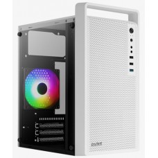 Корпус ATX Без БП Aerocool Flo Saturn FRGB-G-WT-V1 (ACCM-PB21153.21) (Tempered Glass, 2xUSB 2.0, 2xUSB-A 3.2 5Гбит/с, HD Audio+Mic, 1x3.5", 2x2.5", VGA MAX 321mm, CPU MAX 165mm, пылевые фильтры) White