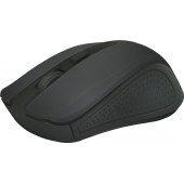 Мышь беспроводная Defender Accura MM-935 Black (52935) (полноразмерная мышь для ПК, радио, сенсор оптический 1600 dpi, 3 кнопки, колесо с нажатием, цвет черный)