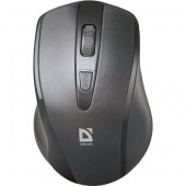 Мышь беспроводная Defender Datum MM-265 (52265)(полноразмерная мышь для ПК, радио, сенсор оптический 1600 dpi, 4 кнопки, колесо с нажатием, цвет черныйi)