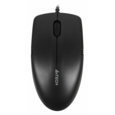 Мышь A4Tech OP-530NU-Black (мышь, проводная, USB, сенсор V-Track 1000 dpi, 3 кнопки, колесо с нажатием и отклонением)