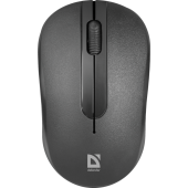Мышь беспроводная Defender Datum MM-285 (52285) (полноразмерная мышь для ПК, радио, сенсор оптический 1600 dpi, 3 кнопки, колесо с нажатием, цвет черный)