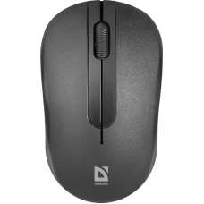 Мышь беспроводная Defender Datum MM-285 (52285) (полноразмерная мышь для ПК, радио, сенсор оптический 1600 dpi, 3 кнопки, колесо с нажатием, цвет черный)