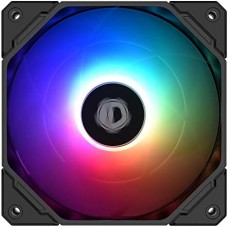 Вентилятор 120mm ID-Cooling NO-12015-XT-ARGB 120x120x15мм (PWM, Low Noise, супер-тонкий, ARGB, резиновые углы, черный, 500-2000об/мин) BOX