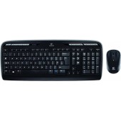 (Клавиатура + мышь) Logitech Wireless Combo MK330 Black (920-003995)