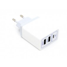 KS-is KS-365 Зарядное устройство USB (Вых. DC5V/9V/12V, 30W, 2xUSB, USB-C, быстрая зарядка)