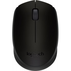 Logitech M171 Wireless Black Mouse <910-004424/910-004643> (RTL) USB 3btn+Roll