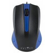 OKLICK Optical Mouse <225M> <Black&Blue> (RTL) USB 3btn+Roll <288233>