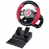 Руль Defender Challenge Mini (LE) (Vibration, Руль,педали,8поз.перекл.,10кн.,USB) <64351>