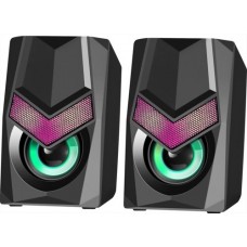 Колонки Defender Solar 1 (2x3W, питание от USB) <65401>