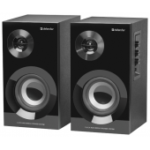 Колонки Defender Aurora S40 BT (2x20W, дерево, Bluetooth) <65240>