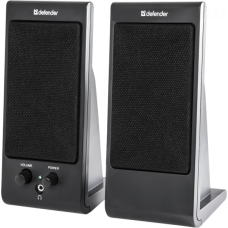 Колонки Defender SPK 170 <Black> (2x2W, питание от USB) <65165>