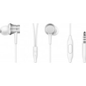 Наушники с микрофоном Xiaomi <ZBW4355TY> Mi In-Ear Headphones Basic Matte Silver (шнур 1.25м)