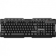 Клавиатура Wireless Defender Element HB-195 <USB> 104КЛ+10КЛ М/Мед <45195>