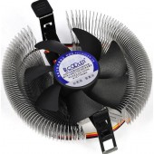 PCCooler E80 Cooler (3пин, 775/1155/AM4-FM2, 22дБ, 2200 об/мин, Al)