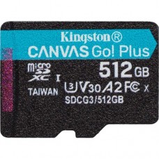 Kingston <SDCG3/256GBSP> microSDXC Memory Card 256Gb A2 V30 UHS-I U3
