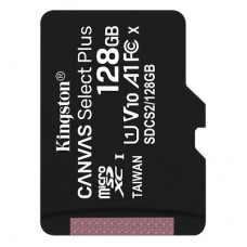 Kingston <SDCS2/128GBSP> microSDXC Memory Card 128Gb A1 UHS-I U1