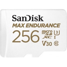SanDisk Max Endurance <SDSQQVR-256G-GN6IA> microSDHC Memory Card 256Gb UHS-I U3 V30+ microSD-> SD Adapter
