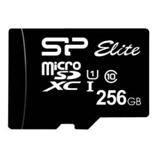 Silicon Power <SP128GBSTXBU1V10SP> microSDXC Memory Card 128Gb UHS-I U1 + microSD->SD Adapter