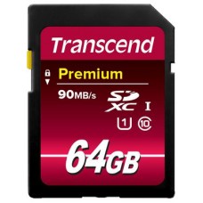 Transcend <TS64GSDU1> SDXC Memory Card 64Gb UHS-I Class10