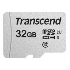 Transcend <TS32GUSD300S-A> microSDHC 32Gb UHS-I U1 Class10 + microSD->SD Adapter