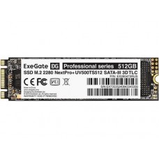 SSD 512 Gb M.2 2280 B&M 6Gb/s Exegate Next Pro+ <EX280473RUS> 3D TLC (OEM)