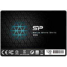 SSD 120 Gb SATA 6Gb/s Silicon Power Slim S55 <SP120GBSS3S55S25> 2.5" TLC