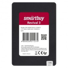 SSD 120 Gb SATA 6Gb/s SmartBuy Revival 3 <SB120GB-RVVL3-25SAT3> 2.5" 3D TLC