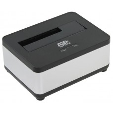 AgeStar <3UBT7-Silver> SATA Docking Station (для подключения 3.5"/2.5"SATA HDD, USB3.0)