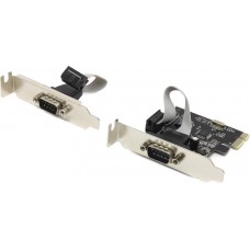 Espada <PCIe2SLWCH> (OEM) PCI-Ex1, 2xCOM9M, LowProfile