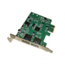 Orient NC-3U2PELP (OEM) PCI-Ex1, USB3.0, 2 port-ext, Low Profile