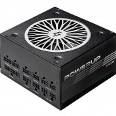 БП Chieftec Chieftronic PowerUP 650W GPX-650FC Gold Modular APFC Retail (24+2x4+4x6/8пин)