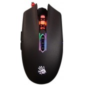Мышь A4Tech Bloody Q80 (полноразмерная игровая мышь для ПК, проводная USB, сенсор оптический 3200 dpi, 8 кнопок, колесо с нажатием, цвет черный)