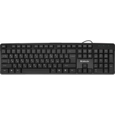 Клавиатура Defender Next HB-440 (45440) 104кл. (мембранная , интерфейс подключения - USB, кабель 1.8 м, цвет черный/серый)