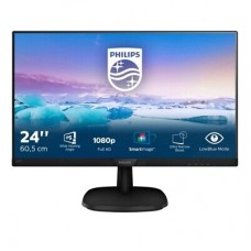 23.8" PHILIPS 243V7QJABF/00 (16:9, 1920x1080, IPS, 75 Гц, динамики, интерфейсы HDMI+D-Sub (VGA)+DisplayPort)