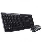 Клавиатура + мышь Logitech Wireless Combo MK270, Black, USB [920-004518]