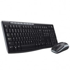 Клавиатура + мышь Logitech Wireless Combo MK270, Black, USB [920-004518]