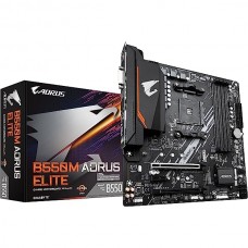 MB Gigabyte B550M AORUS ELITE Soc-AM4 (B550) 1xPCI-E 4.0x16 1xPCI-E 3.0x16 1xPCI-Ex1 2xUltra M.2 4xDDR4 4600MHz+ DVI-D+HDMI mATX RTL