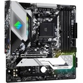 MB ASRock B550M STEEL LEGEND Soc-AM4 (B550) PCI-E4.0x16 PCI-E3.0x16 PCI-E3.0 Ultra M.2 Hyper M.2 M.2(Wi-FI/BT) 4xDDR4 4733MHz+ DP+HDMI mATX RTL
