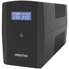 ИБП ИМПУЛЬС ЮНИОР СМАРТ 800 JS80114, LED, USB, SCHUKOx2 (аналог Ippon Back Basic 850 Euro), 800/480 ВА/Вт (~230В, АКБ 1х7.5Ач), напольный Источник бесперебойного питания